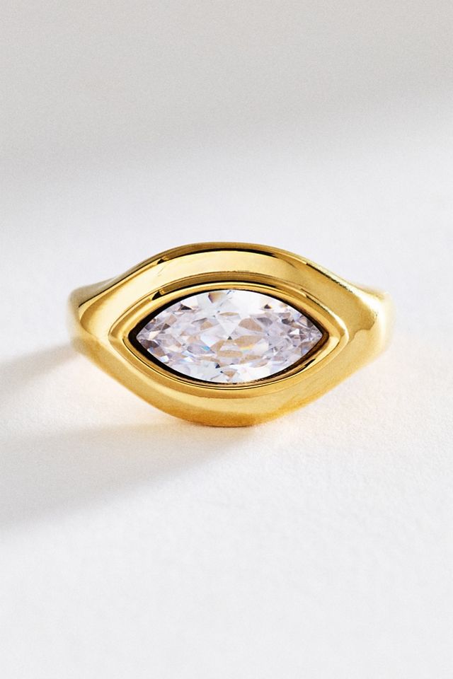 Bezel Marquise Ring #2