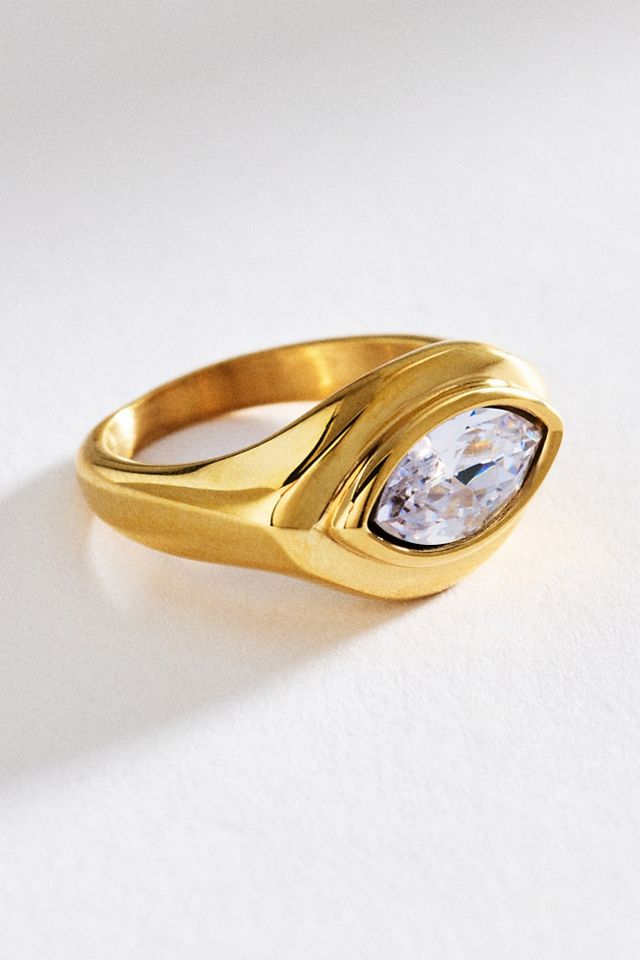 Bezel Marquise Ring #1