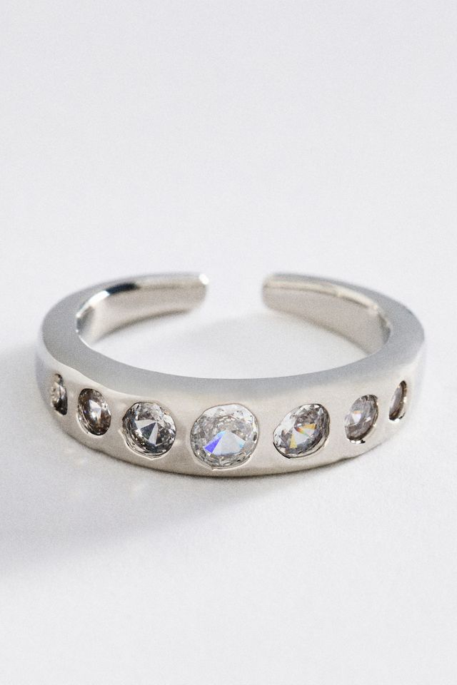 Crystal Bezel Ring #1