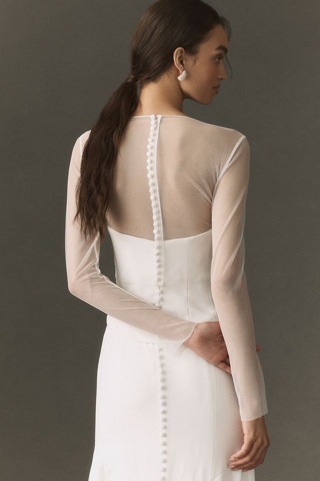 Jenny Yoo Esti Mesh Topper #2
