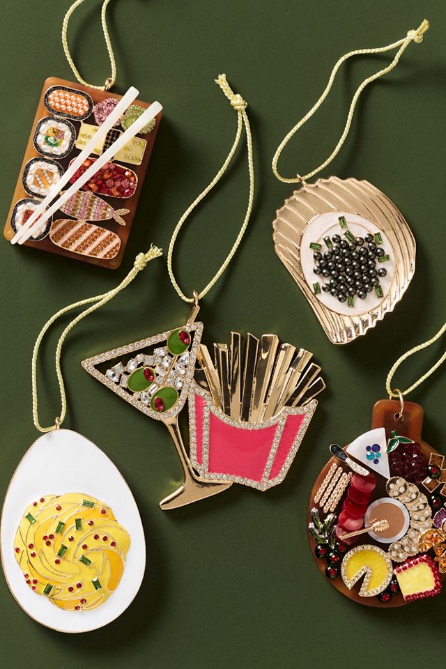 BaubleBar Elevated Jeweled Food Ornament #2