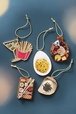 BaubleBar Elevated Jeweled Food Ornament