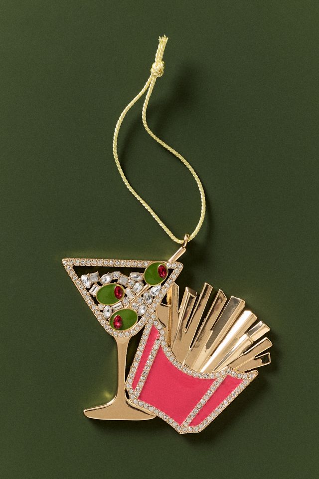 BaubleBar Elevated Jeweled Food Ornament #1