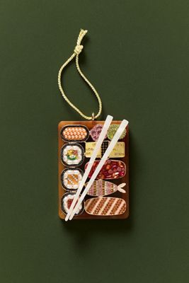 BaubleBar Elevated Jeweled Food Ornament