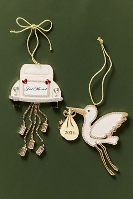 BaubleBar Jeweled Milestone Ornament
