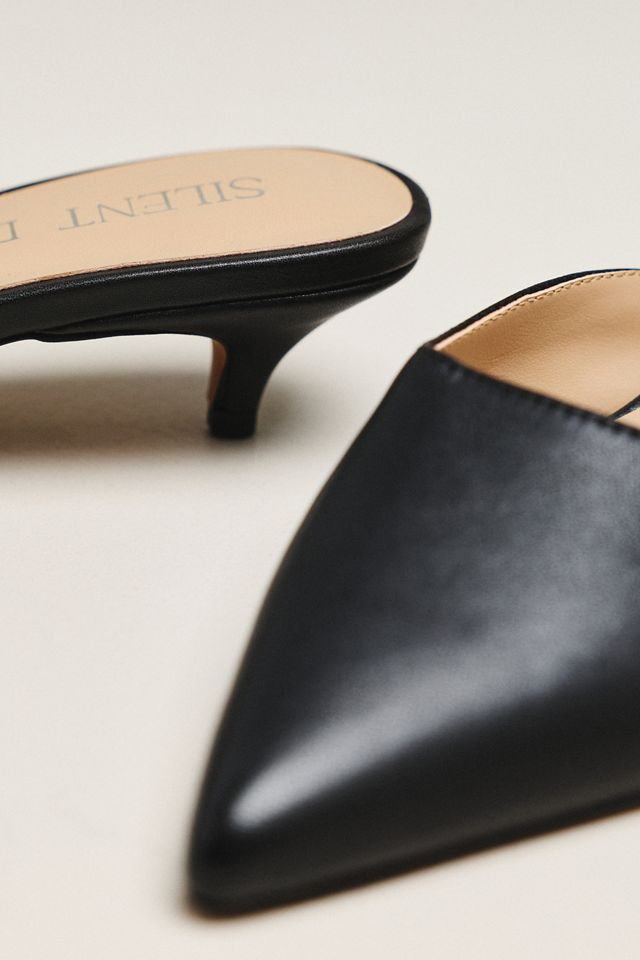 Silent D Bonnie Kitten Heel Mules #2