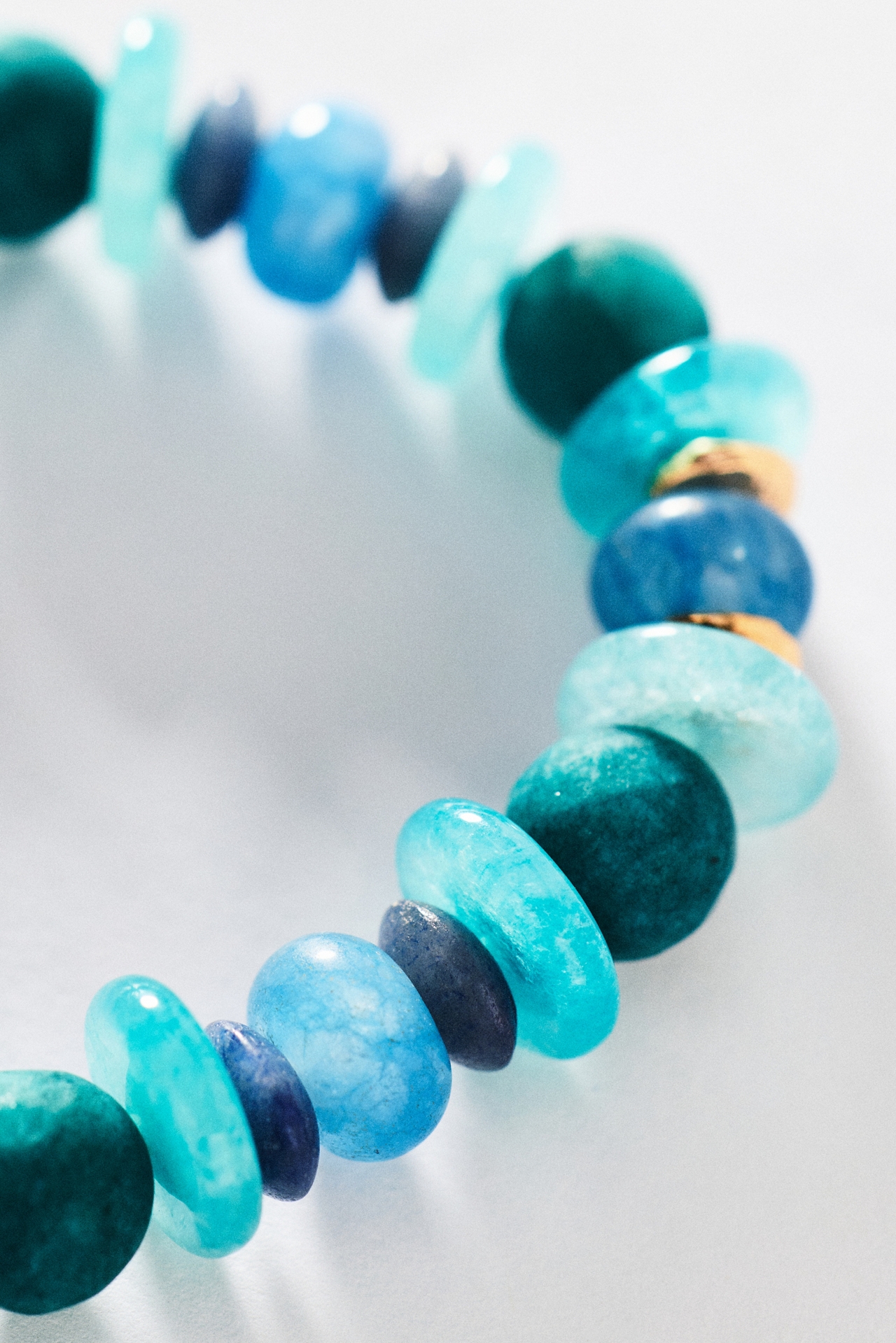 By Anthropologie Tonal Beaded Stretch Bracelet