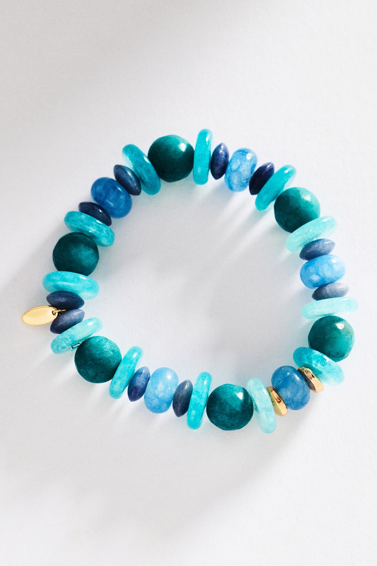 By Anthropologie Tonal Beaded Stretch Bracelet
