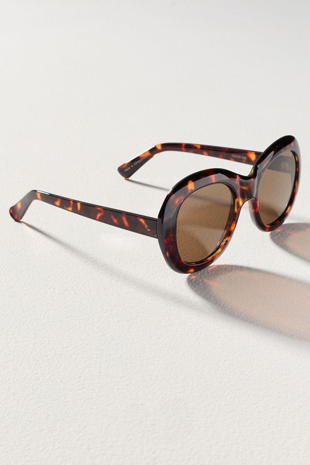 By Anthropologie Large Circle Sunglasses #1