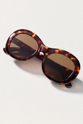 By Anthropologie Large Circle Sunglasses