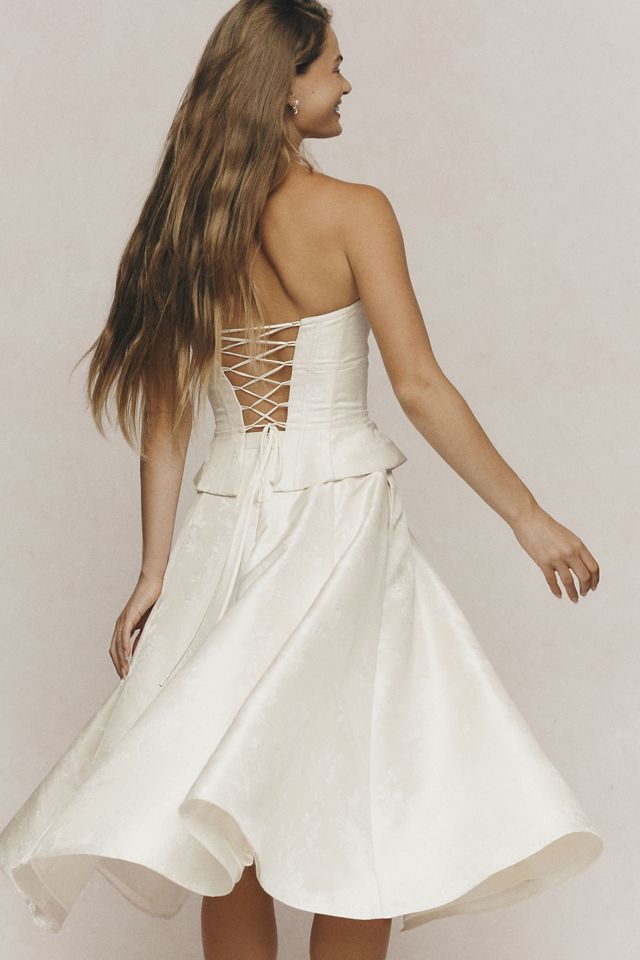 V. Chapman x Anthropologie Weddings Carolena Midi Skirt #2