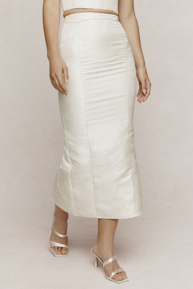 V. Chapman x Anthropologie Weddings Piper Maxi Skirt #1
