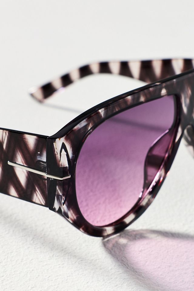 I-SEA Flat Top Aviator Sunglasses #2