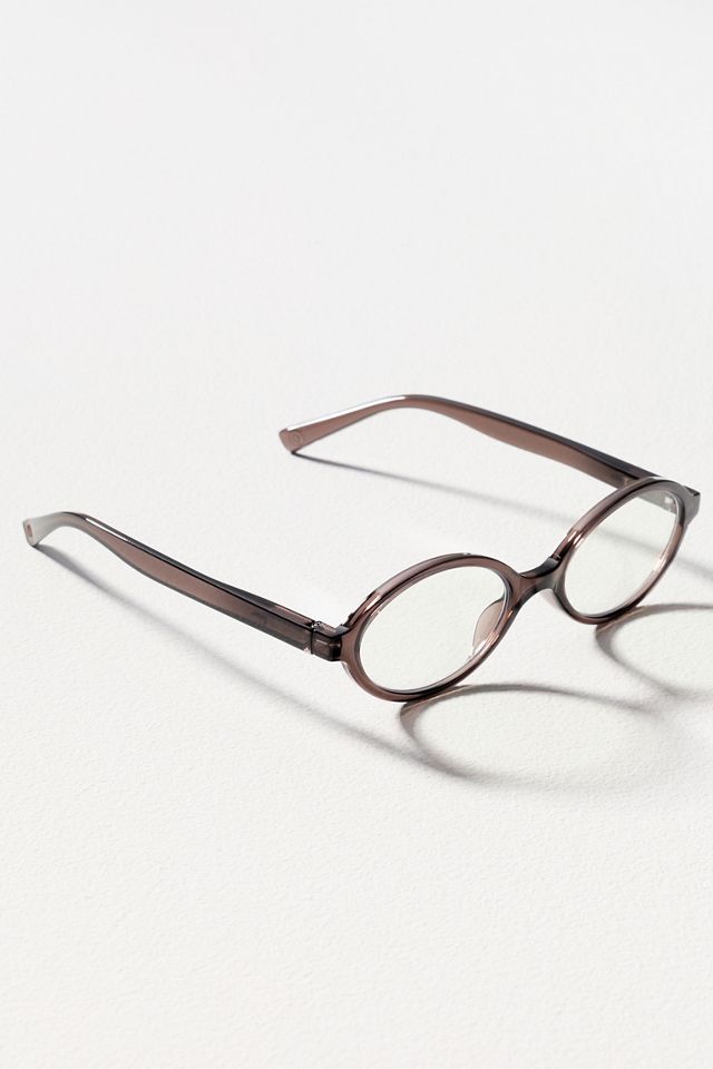 Peepers Small Oval Blue Light Glasses #1