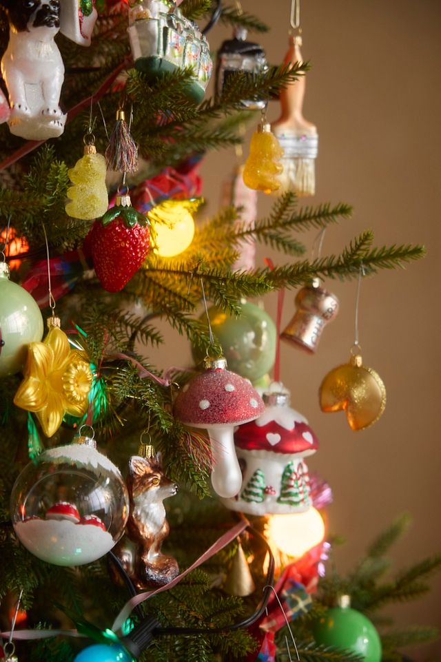 Fox Glass Ornament #1