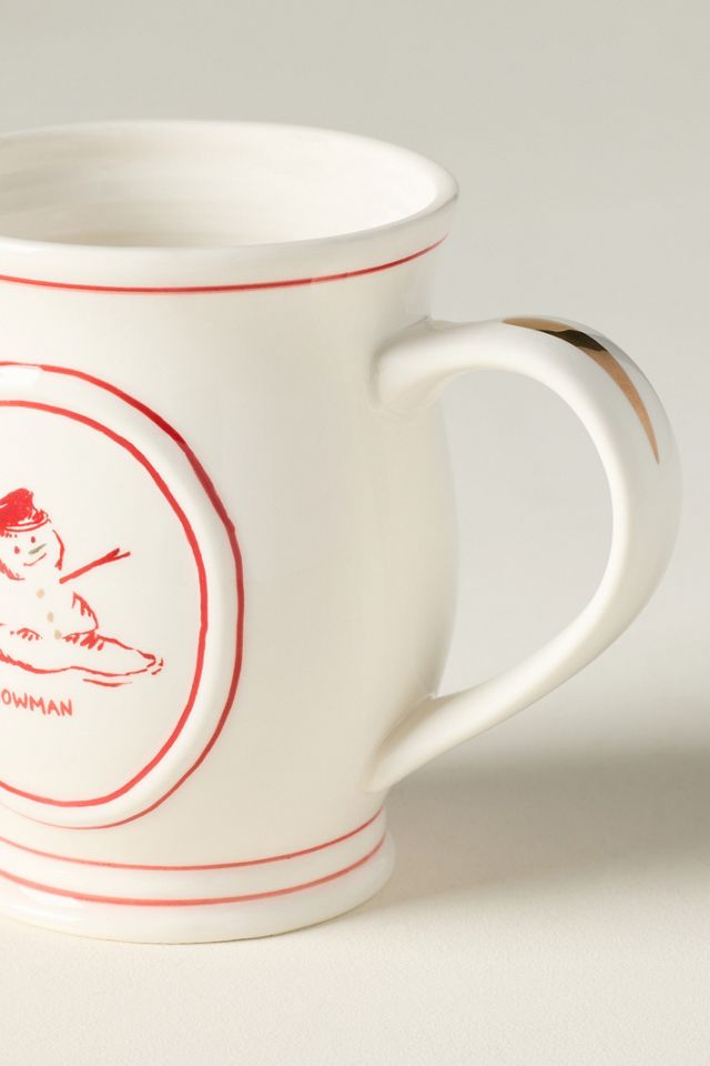 Molly Hatch Stoneware Holiday Mug #4
