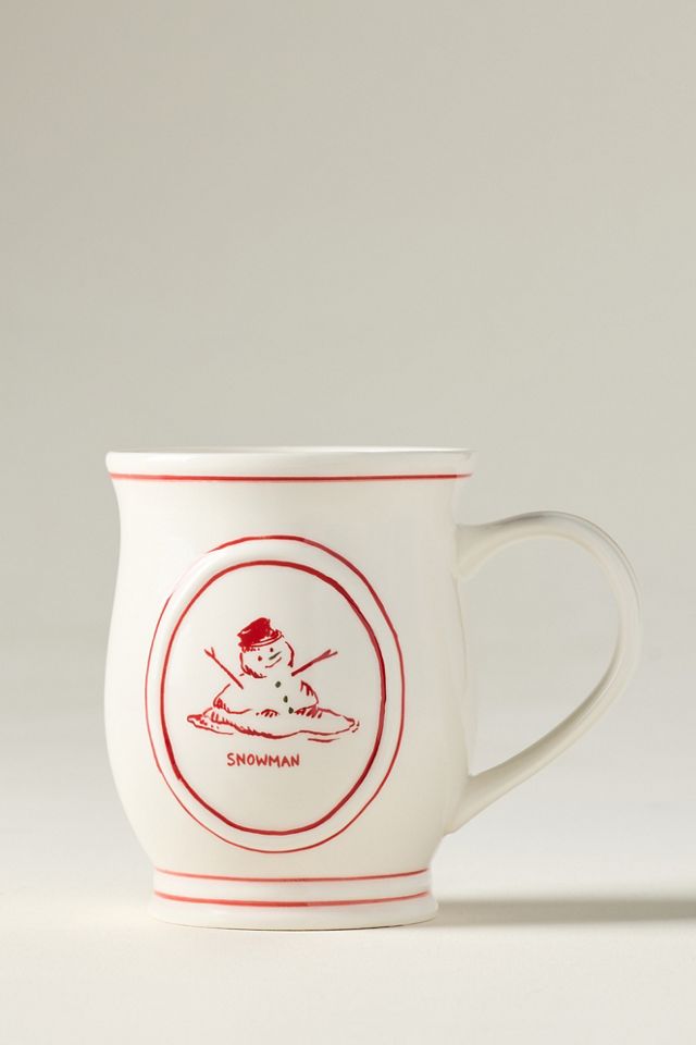 Molly Hatch Stoneware Holiday Mug #1