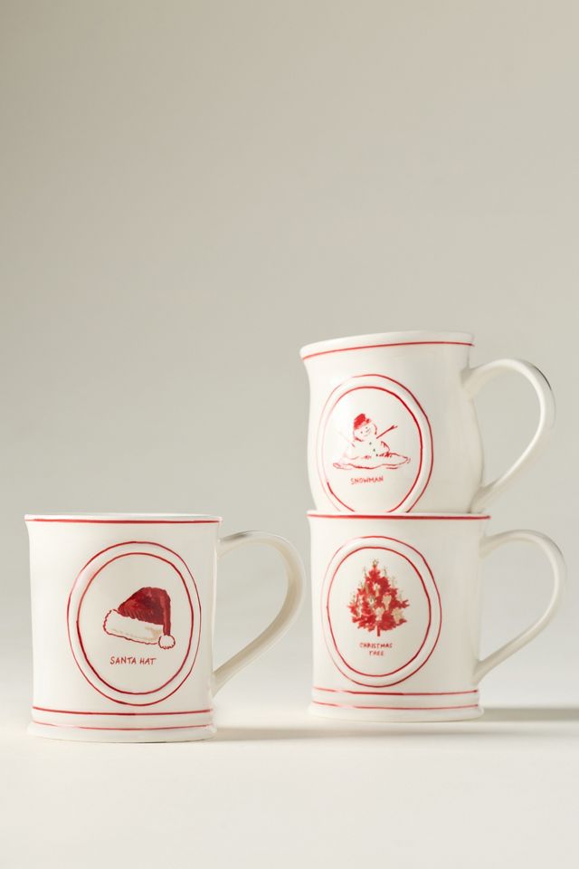 Molly Hatch Stoneware Holiday Mug #1
