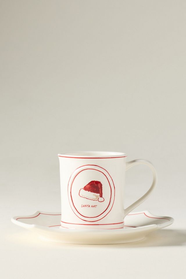 Molly Hatch Stoneware Holiday Mug #3