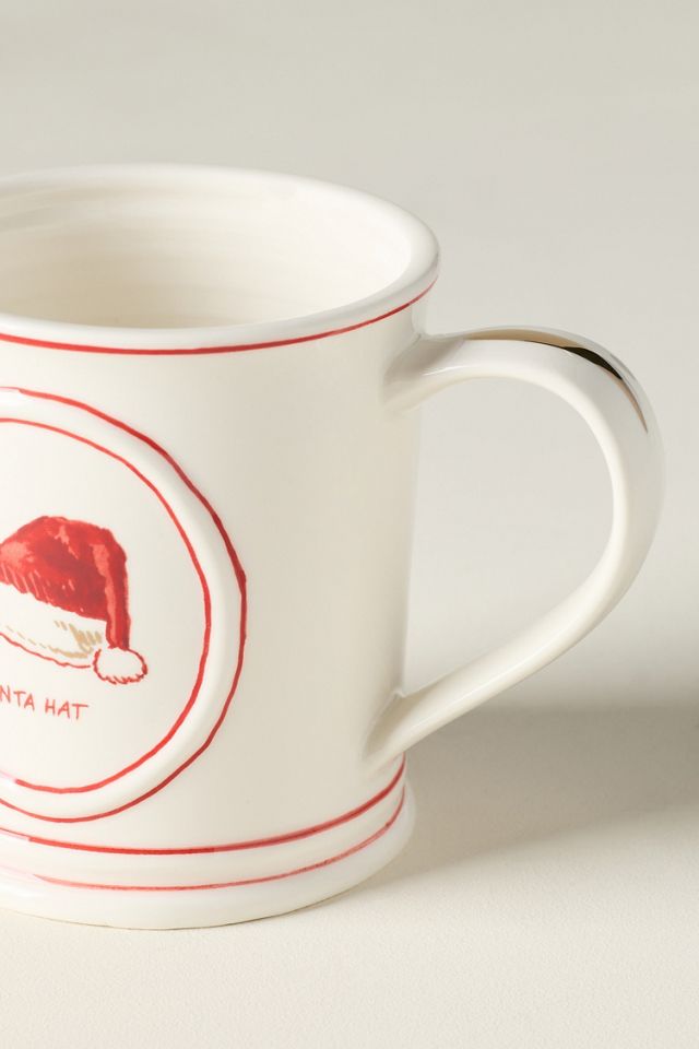 Molly Hatch Stoneware Holiday Mug #4