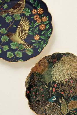 Irma Patterned Stoneware Dessert Plate