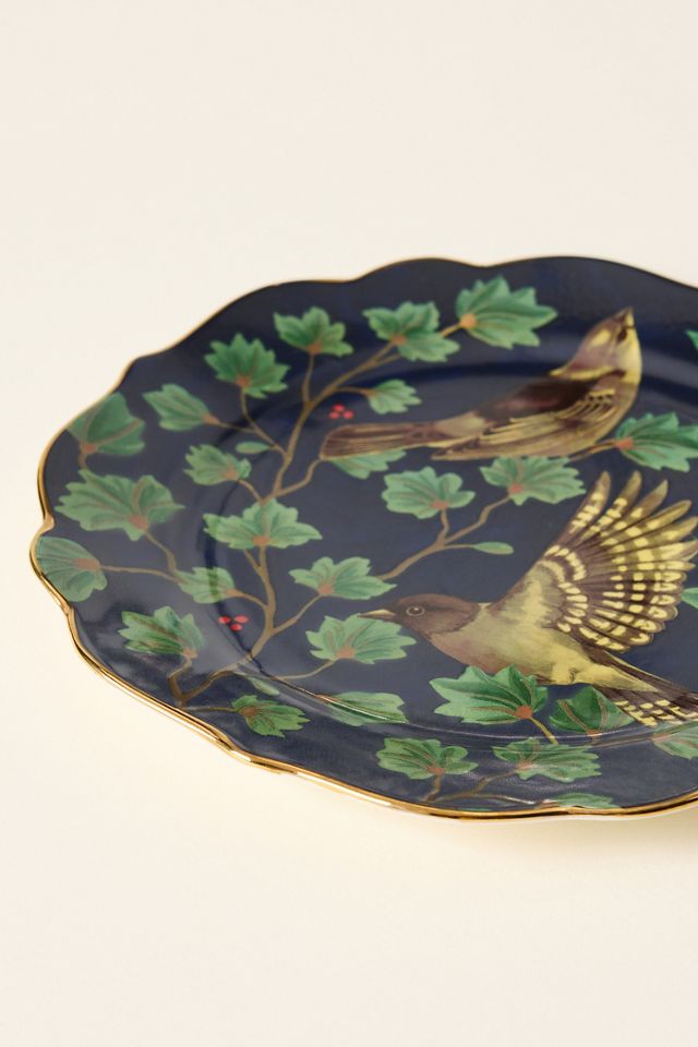 Irma Patterned Stoneware Dessert Plate #2