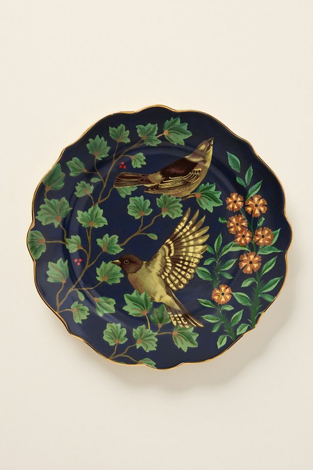 Irma Patterned Stoneware Dessert Plate #1