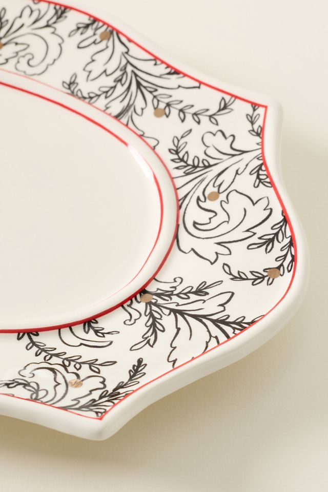 Molly Hatch Stoneware Holiday Platter #4