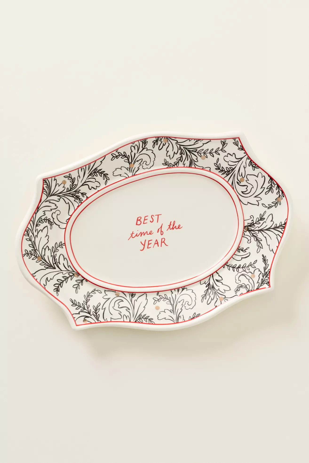 Molly Hatch Stoneware Holiday Platter - thumbnail 8