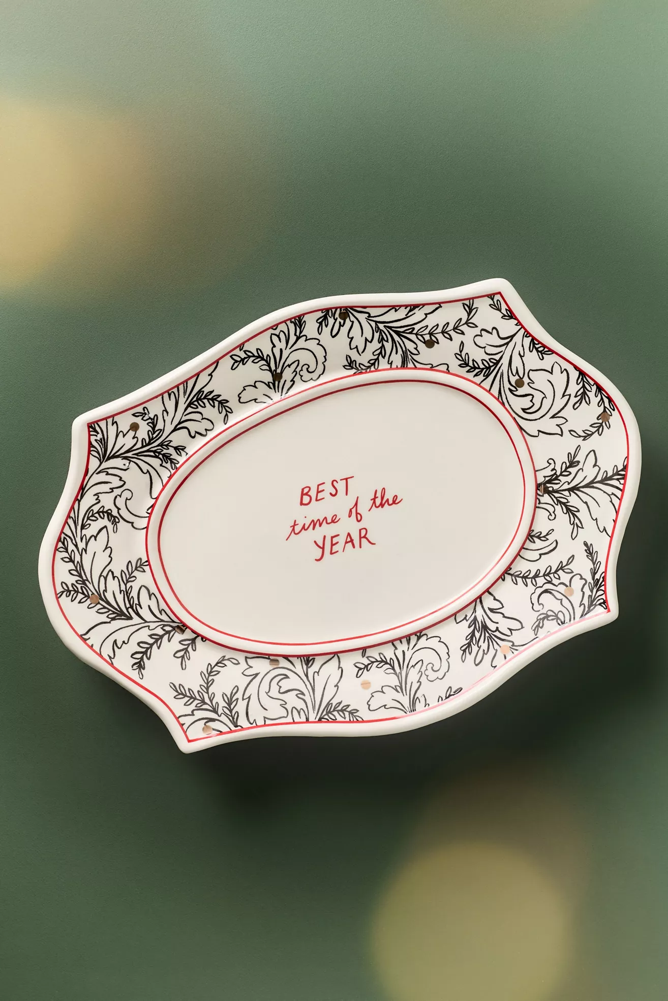 Molly Hatch Stoneware Holiday Platter - thumbnail 6
