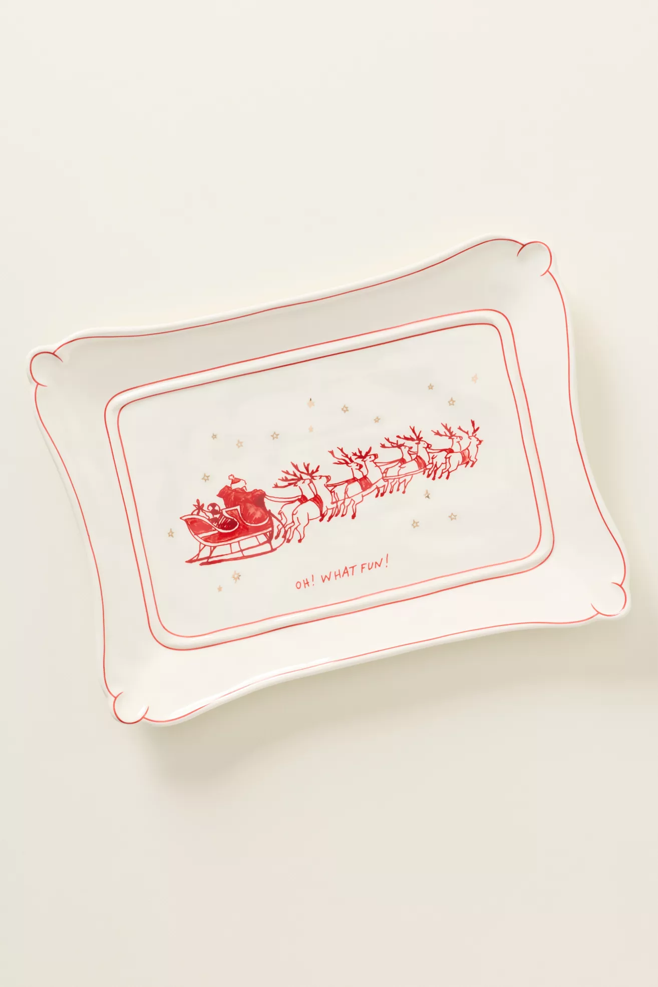 Molly Hatch Stoneware Holiday Platter - thumbnail 3
