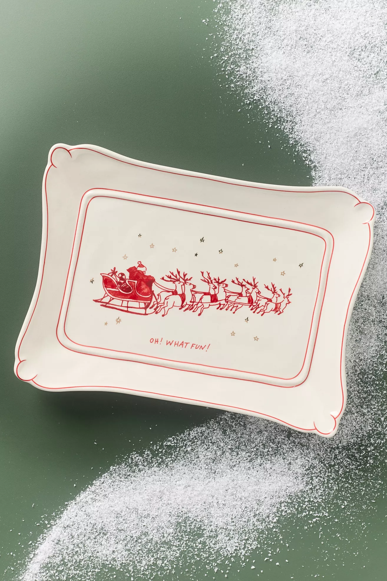 Molly Hatch Stoneware Holiday Platter