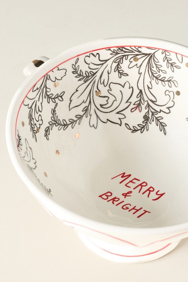 Molly Hatch Holiday Serving Bowl #2
