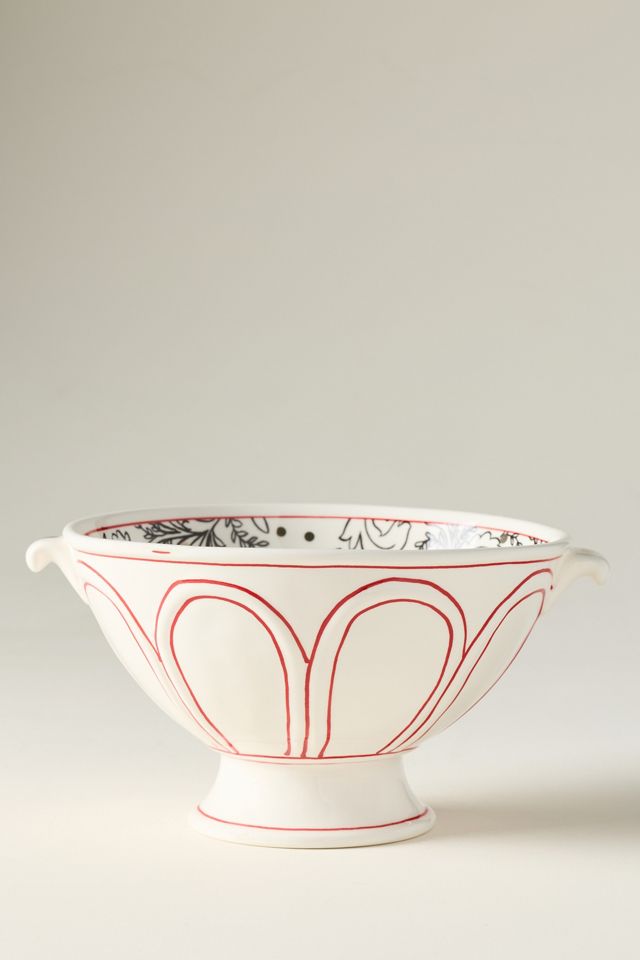 Molly Hatch Holiday Serving Bowl #1