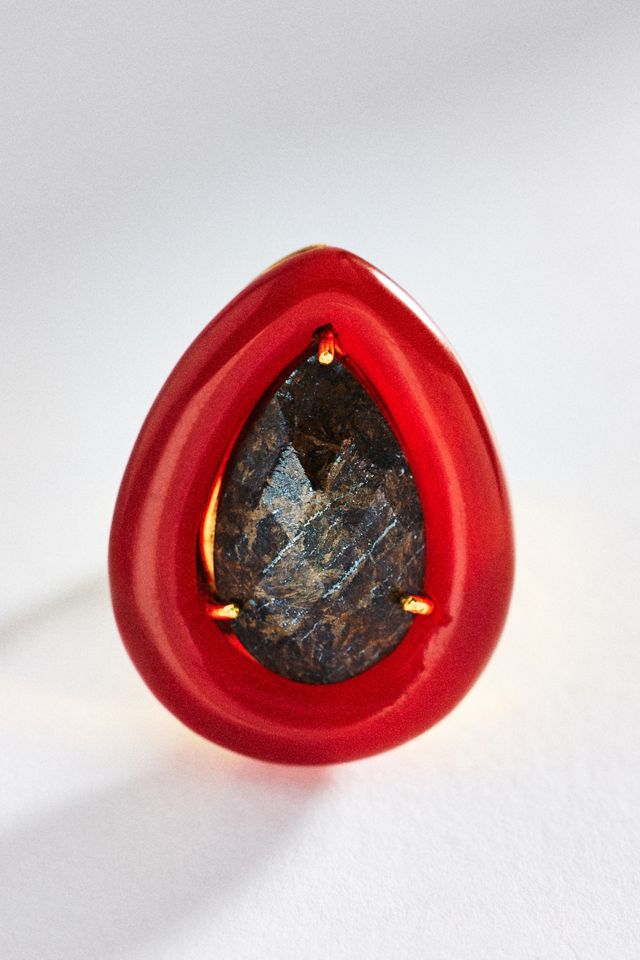 Bohème by Véro Teardrop Statement Ring #1