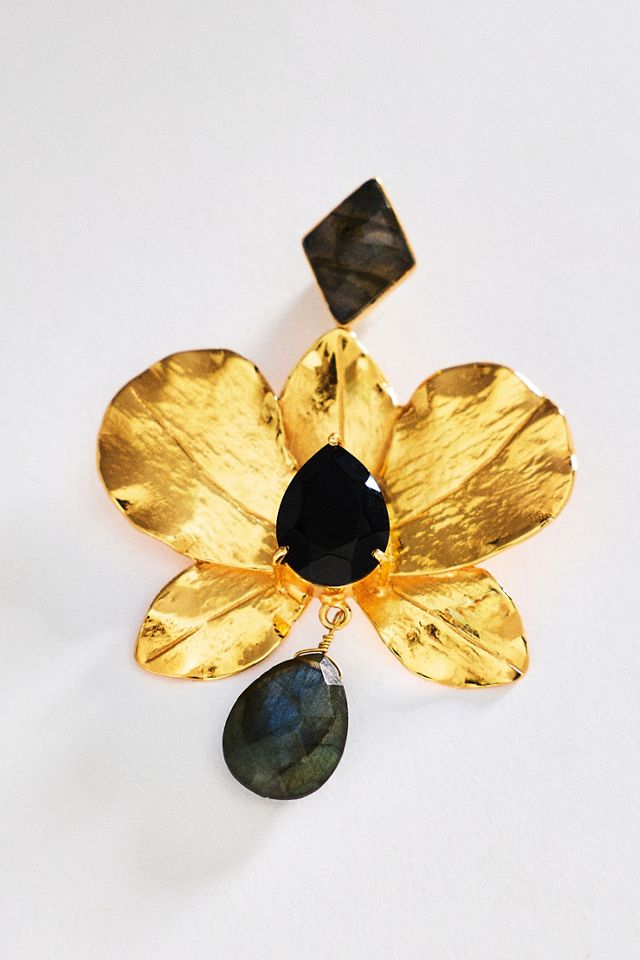 Bohème by Véro Orchidea Single Drop Earring #1