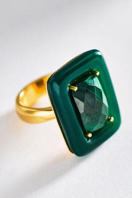 Bohème by Véro Amazonia Square Ring