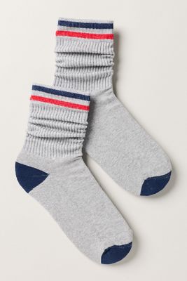 American Trench Striped Cuff Socks