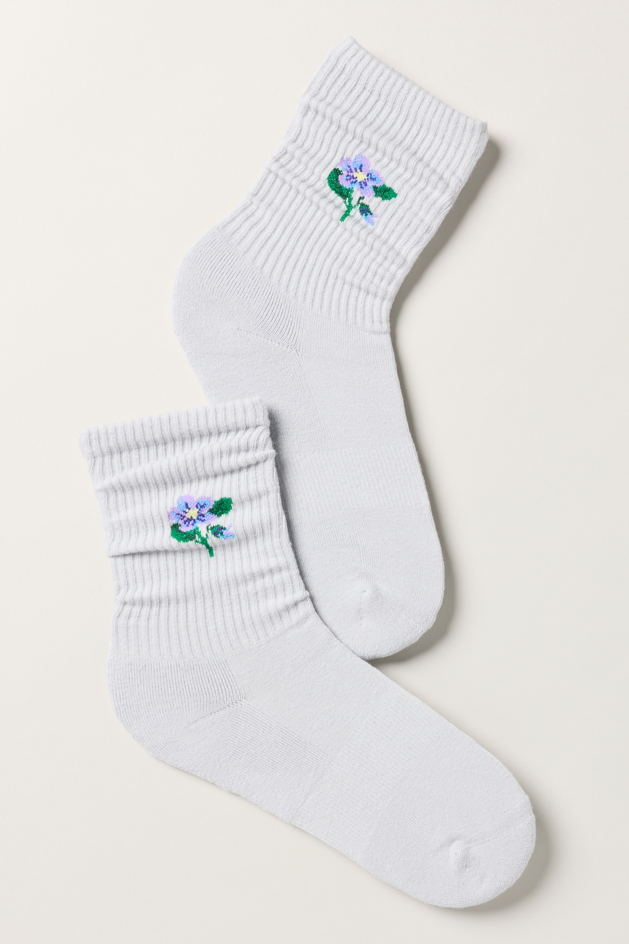 American Trench Flower Icon Crew Socks