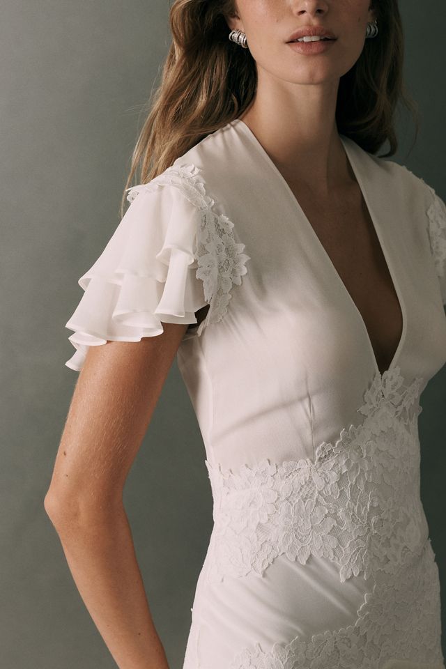 De La Vali x Anthropologie Weddings Alcina Maxi Dress #1