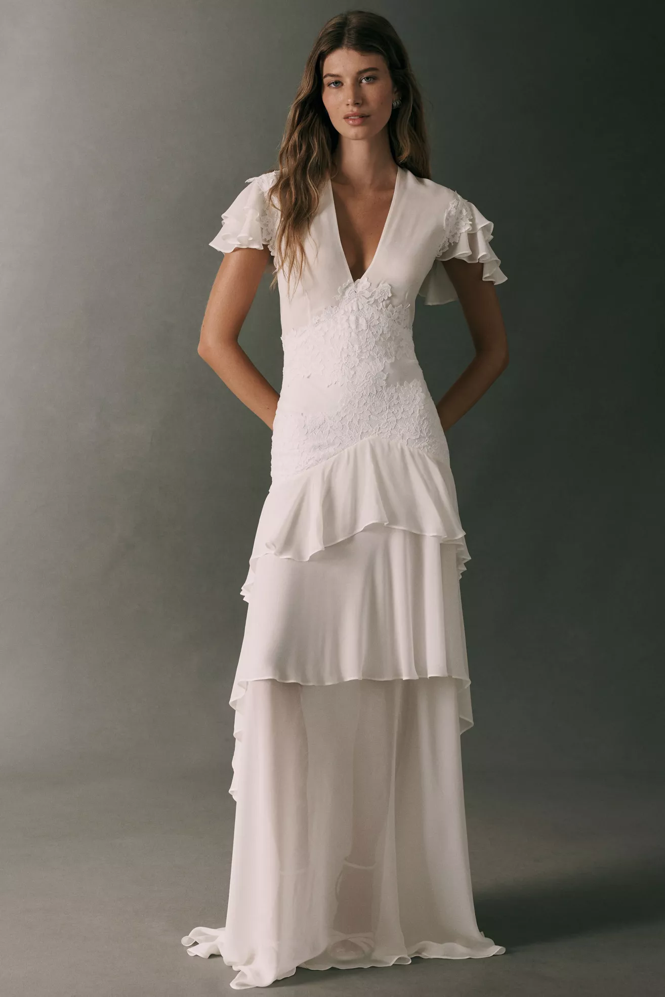 De La Vali x Anthropologie Weddings Alcina Maxi Dress
