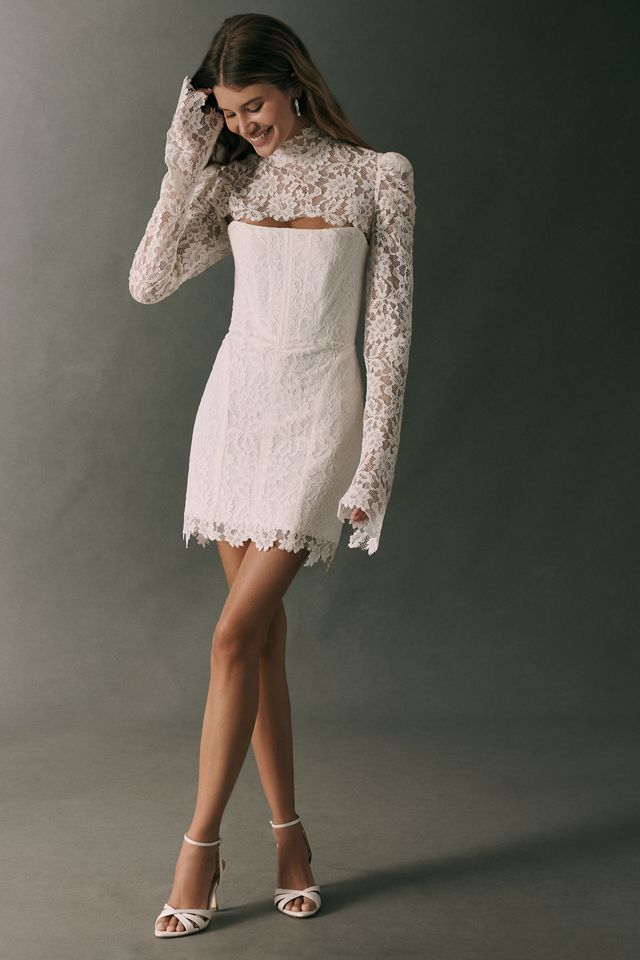 De La Vali x Anthropologie Weddings Viresco Mini Dress #1