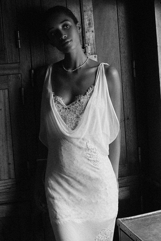 De La Vali x Anthropologie Weddings Emerald Maxi Dress #1