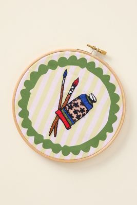 Anthropologie Hobbies Embroidery Kit