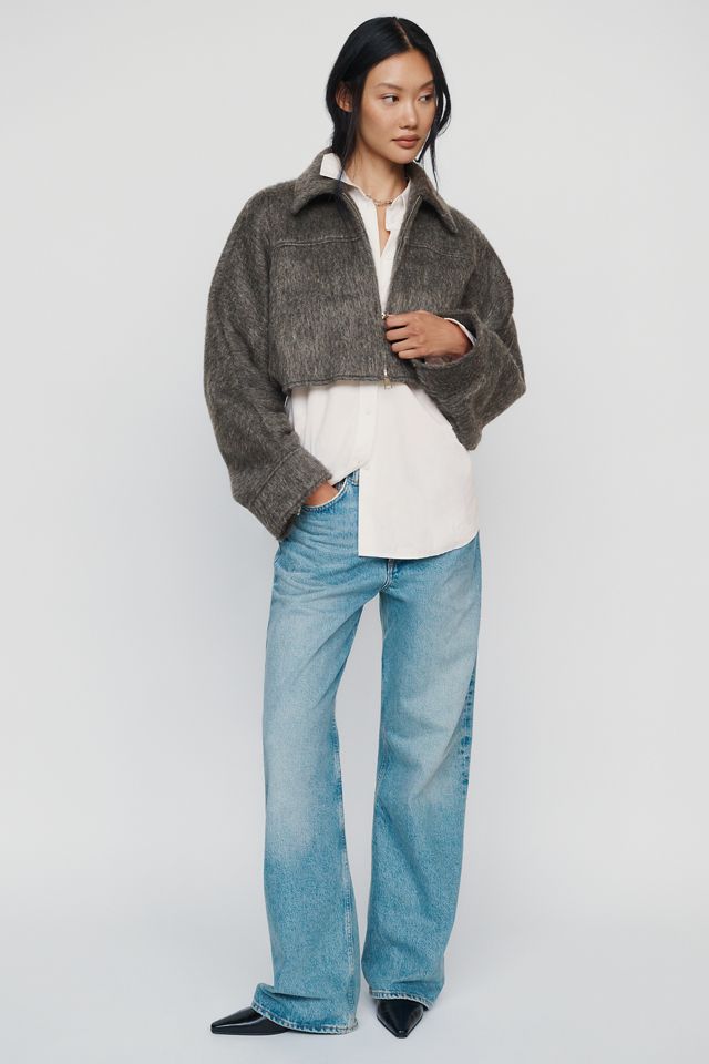 By Anthropologie Wool Blend Cropped Sweater #2