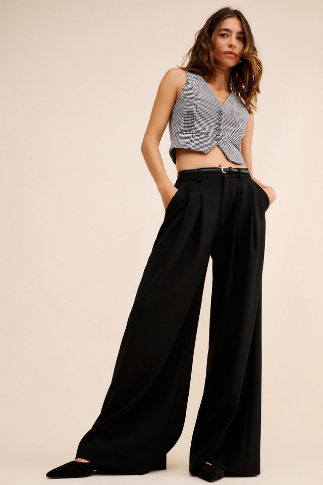Favorite Daughter Favorite Houndstooth Cropped Vest #3