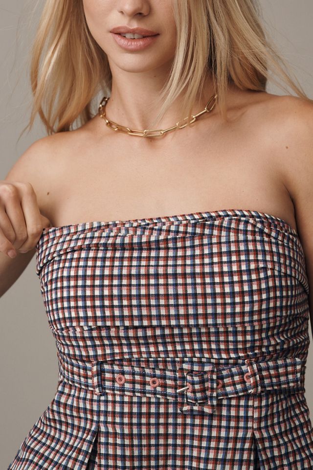 Maeve Strapless Belted Tube Top #2