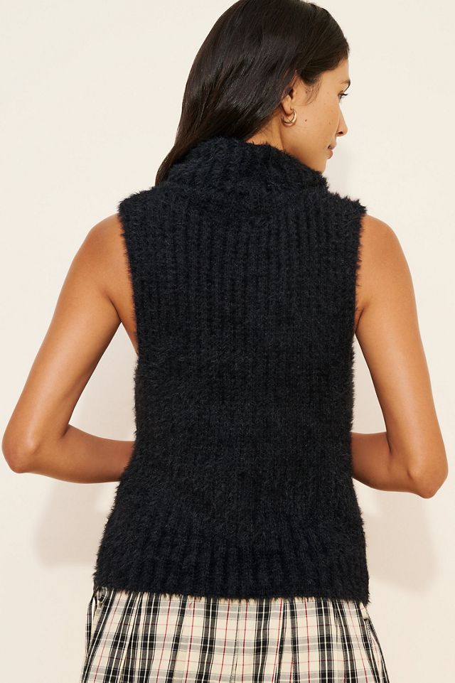 【New】Deuxieme Classe Sleeveless Pullover NYLAND Mercedes Pleated Sleeveless Cropped Top - Adorn