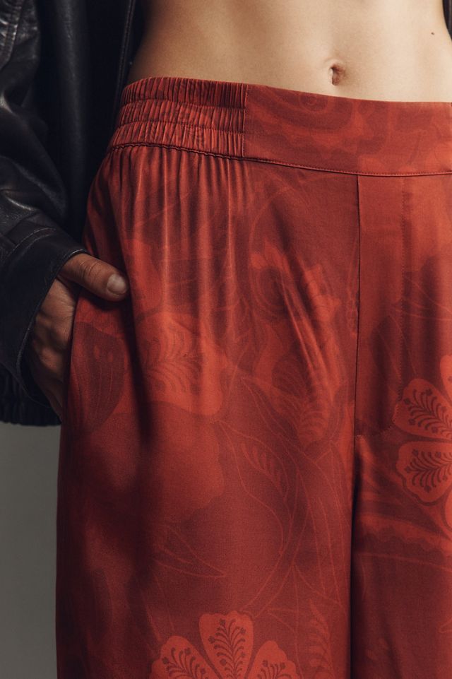 FARM Rio Printed Wide-Leg Pants #2