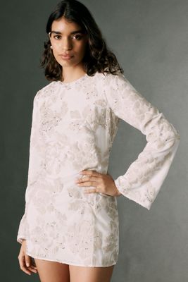 BHLDN Sequined Mini Dress